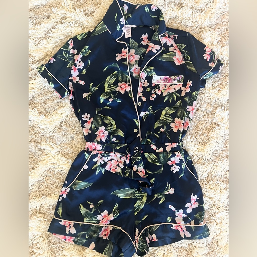 Victoria’s Secret Satin Onesie Pajama
